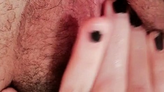 hot amateur blonde close up masturbation HD