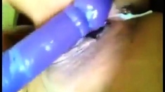 Petite Wet Creamy Vibrator Orgasm