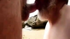 Beach Blowjob